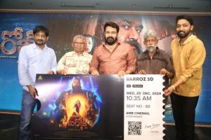 Barroz 3D movie Pressmeet