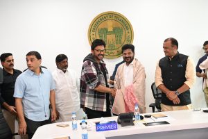 Tollywood Celebrities Meeting with Revanth Reddy