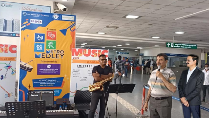 L&T MRHL Launches ‘Metro Medley’ on the World Music Day