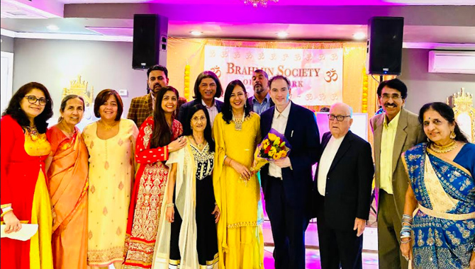 Brahmin Society of New York Celebrated Diwali For Cause