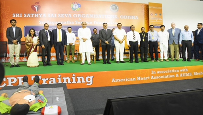 CM Naveen Patnaik Inaugurates Statewide Bystander CPR Program, Training 2400 Persons