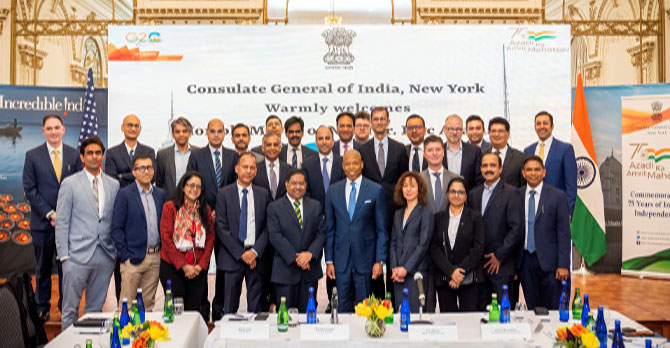 Indian American CEOs Roundtable with NYC Mayor Eric Adams On April 18th