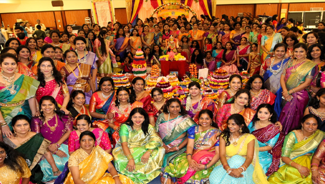 TCA Bathukamma Celebrated in Sunnyvale &  San Ramon