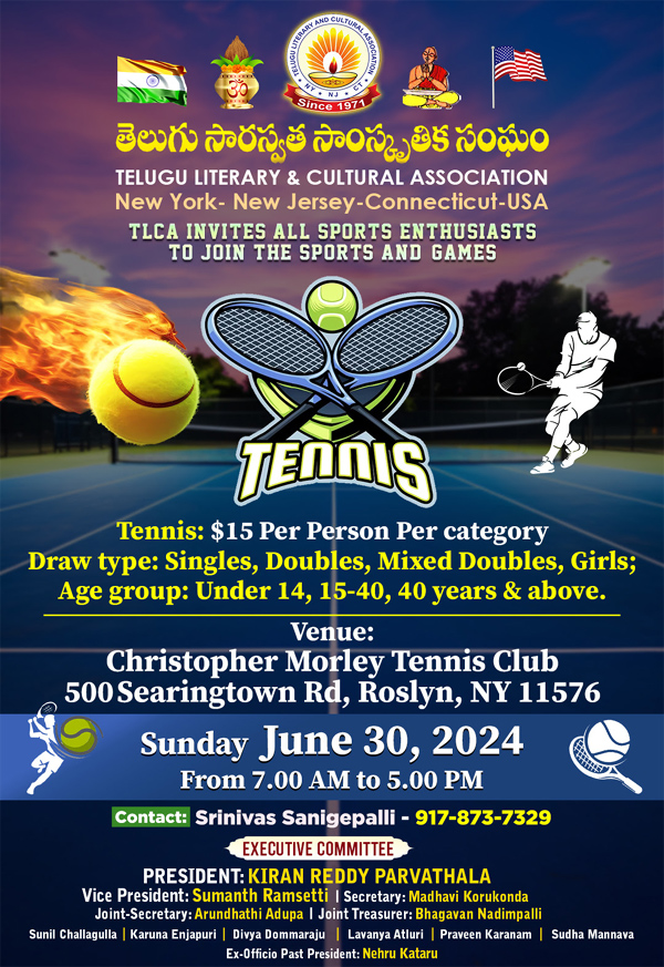 TLCA TENNIS Tournament on June 30