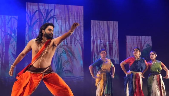 Dancers from Shankarananda Kalakshetra, infuse the ‘Manyam Veerudu - Alluri Sitaramaraju’ dance production that thrilled and inspired!