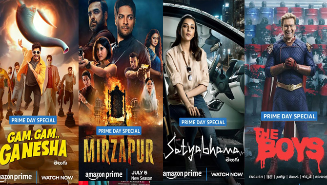 Prime Video Announces for Prime Day 2024 with 14 Highly Anticipated Series and Movies