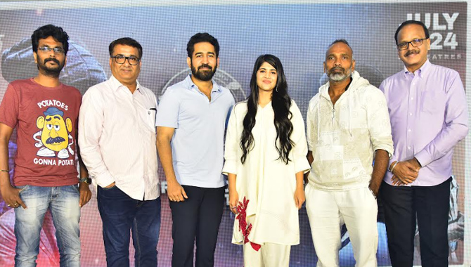 Vijay Antony's Poetic Action Film "Toofan" Trailer Introduction Event held grandly