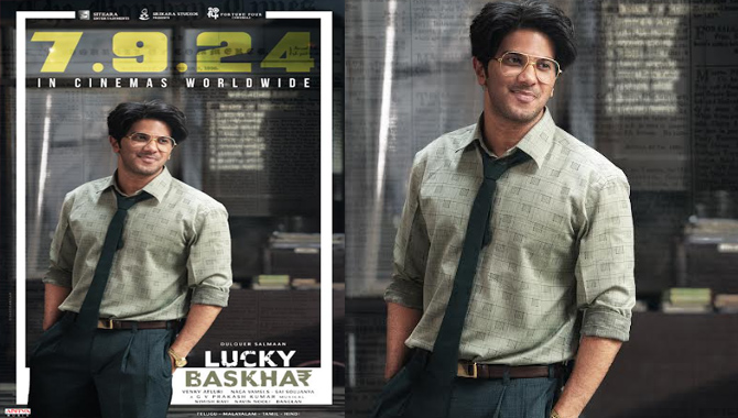 Dulquer Salmaan Pan-India film Lucky Baskhar to release on 7th September!