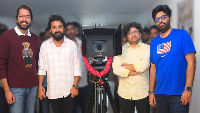 Sithara Entertainments’ Production No. 29 starring ALLARI NARESH starts with the Pooja Ceremony 