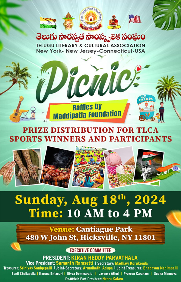 TLCA Family Picnic - Sunday, August 18th 2024