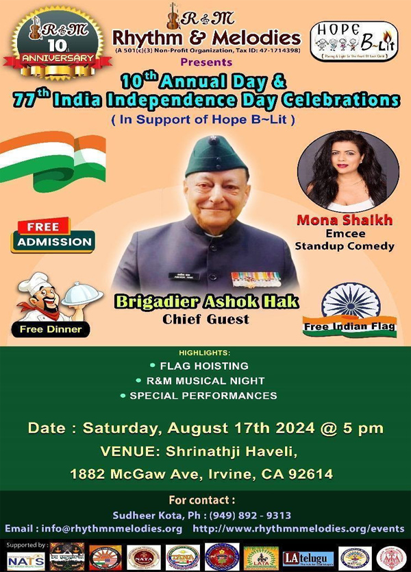 R&M 10th Annual Day & 77th India Independence Day Celebrations