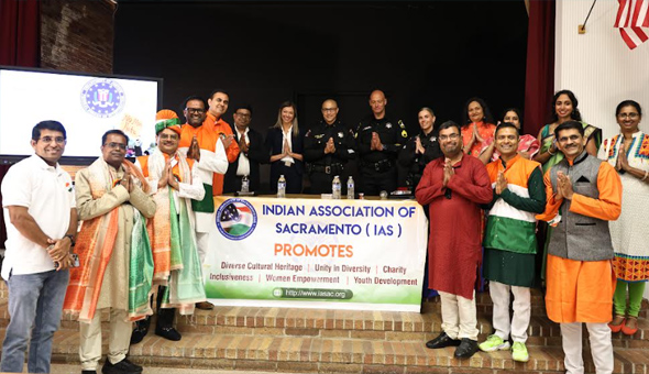 IAS India 78th Independence Day Celebrations at Sacramento