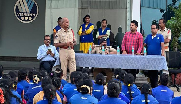 Sri City Police Organise Workers' Awareness Programme