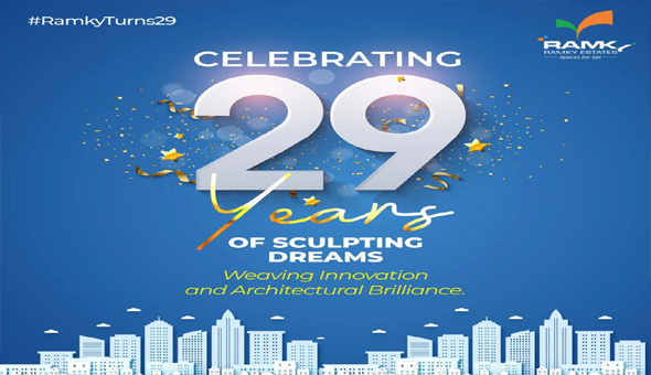 Celebrating 29 Years of Success: Ramky Estates Continues to Redefine Real Estate Excellence