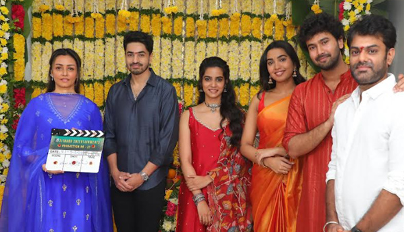 Ashok Galla, Sithara Entertainments' next movie Production No.27  launched with Pooja Ceremony 