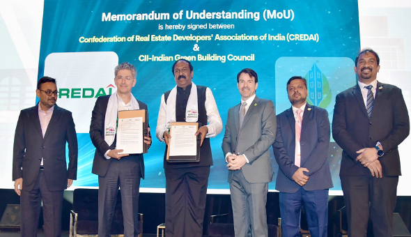 CII IGBC and CREDAI partnership for green & Net Zero buildings in India