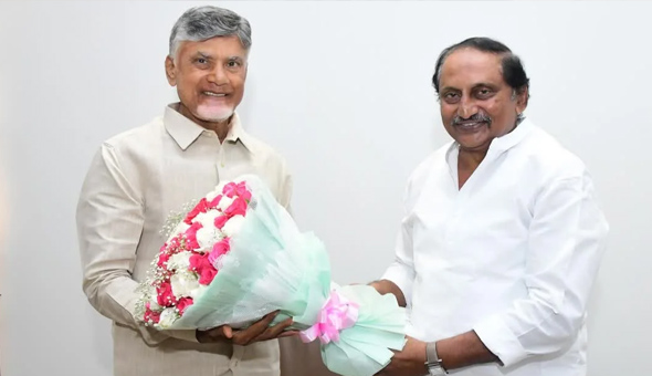 నారా - నల్లారి భేటీ వెనక...? చంద్రబాబు టార్గెట్ ఫిక్స్ చేశారా..?