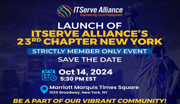 ITServe Alliance Announces Launch of Its 23rd Chapter in New York