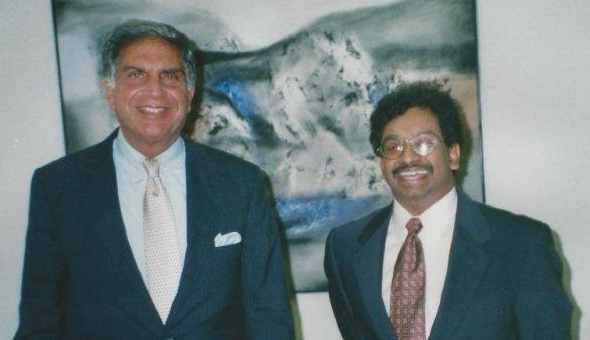 Mahesh Saladi  Pays Tribute to Ratan Tata