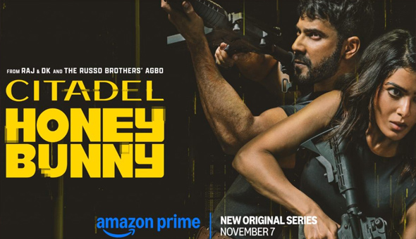 Citadel: Honey Bunny is set to premiere exclusively on Prime Video in India