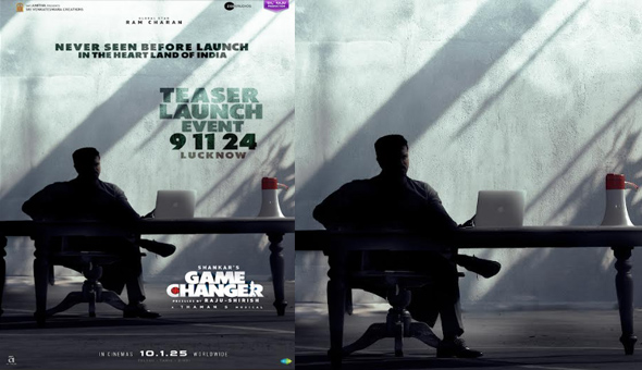 Grand teaser launch event in the heartland of India – Lucknow for his next release 'Game Changer'