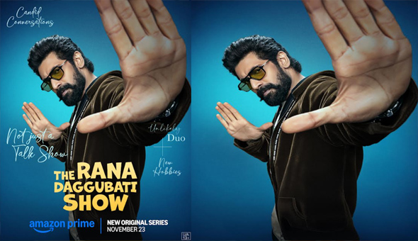 Rana Daggubati joins hands with Prime Video for The Rana Daggubati Show