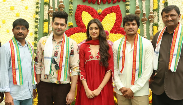 Ram Pothineni, P Mahesh Babu, Mythri Movie Makers' RAPO22 Launched With Pooja Ceremony