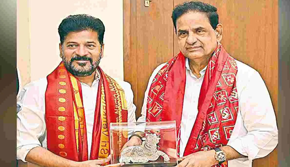 సీఎం రేవంత్‌ రెడ్డితో టీటీడీ చైర్మన్‌ భేటీ