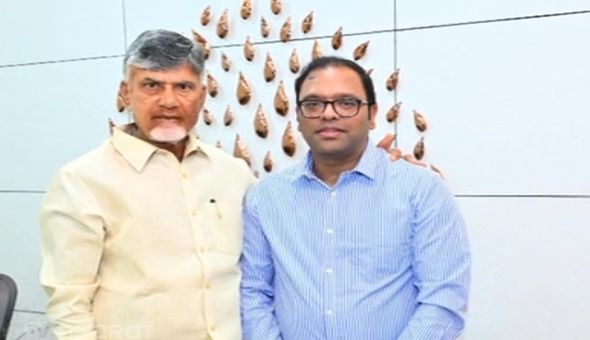 CBN:  డే విత్‌ సీబీఎన్‌లో చంద్రబాబుతో ఎన్నారై ఉన్నం నవీన్‌కుమార్‌