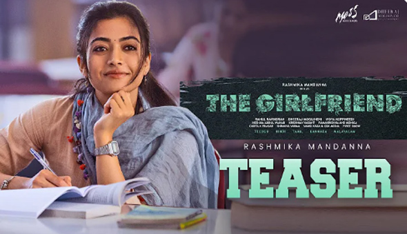 Director Sukumar praises Rashmika Mandanna's "The Girlfriend" Movie Teaser